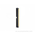 Conector de encabezado de caja de tono de 2.0 mm recto 50p